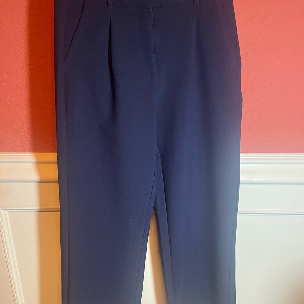 Classic Navy Blue Trousers